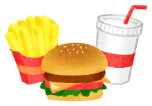 ハンバーガーセット