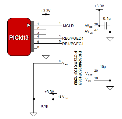 PICkit3接続図