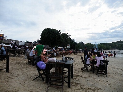 Sightseeing - Jimbaran cafe (Bali, Indonesia)