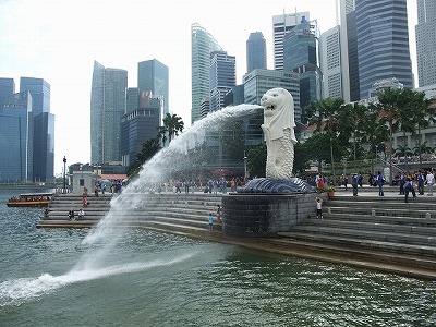 Sightseeing - merlion (Singapore)