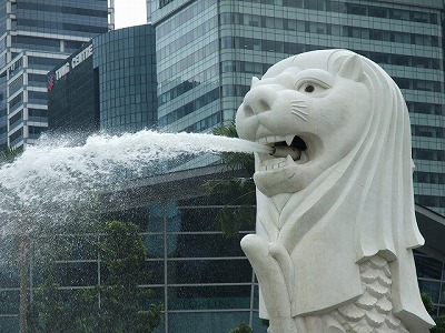 Sightseeing - merlion (Singapore)