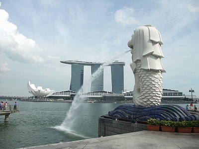 Sightseeing - merlion (Singapore)