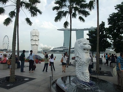 Sightseeing - merlion (Singapore)