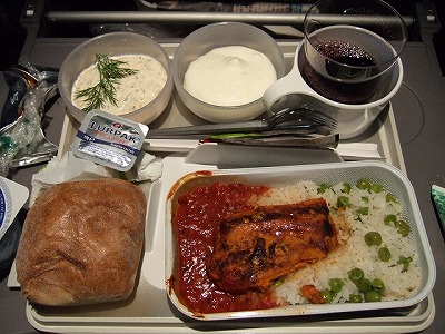 airline meals - Copenhagen -> Tokyo Narita (SK983) Scandinavian airlines economy class