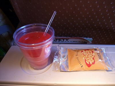 airline meals - Haneda -> Singapore(SQ635) economy class