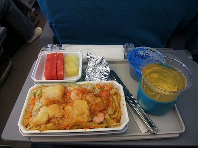 airline meals - Phuket -> Singapore (MI753) economy class