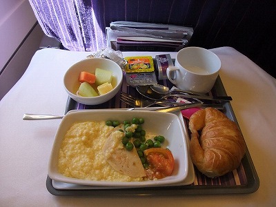 Airline meals - Bangkok -> Phuket (TG203) Thai airways business class