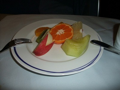 airline meals - Narita -> Los Angeles (NH006) First class