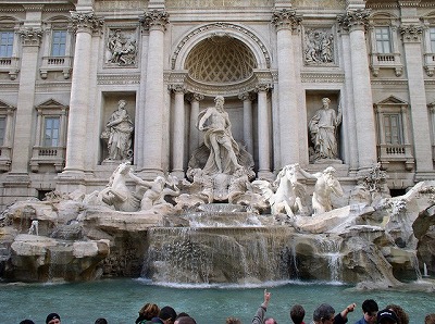 sightseeing - Las Vegas (Nevada, USA) - The Trevi fountain in Rome