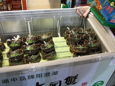 Sightseeing - Shanghai city - Chinese mitten crabs